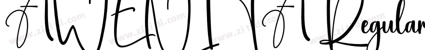 AWENITA Regular字体转换